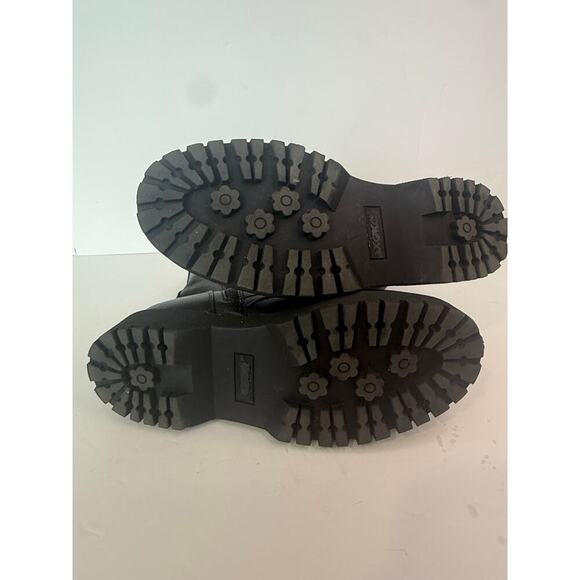 Unionbay Women’s Combat Size 8 Chunky Side Zip Boot Grunge Goth Look - Picture 6 of 7